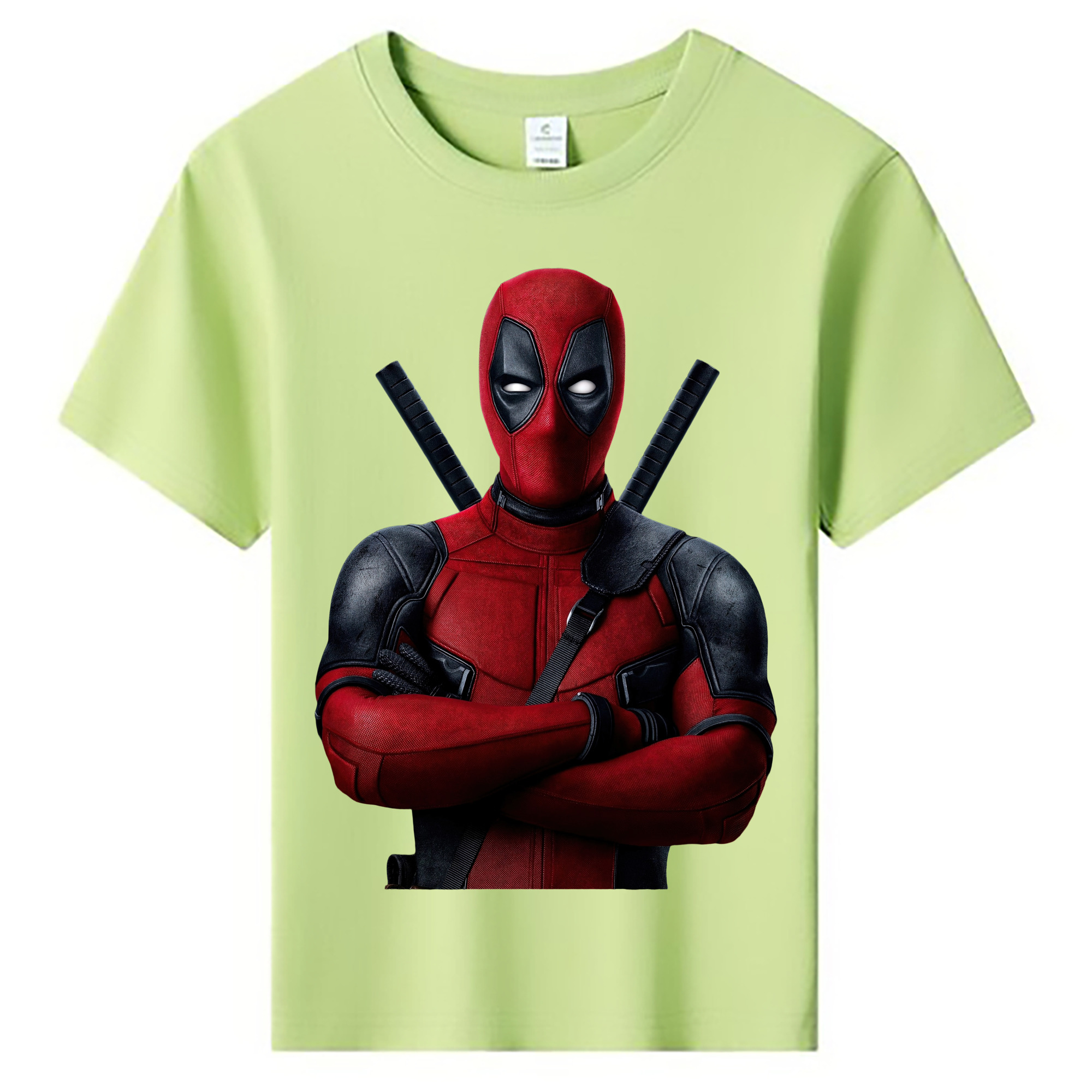 （画像用） Deadpool デッドプール 綿100％キッズTシャツ（フロントプリント）